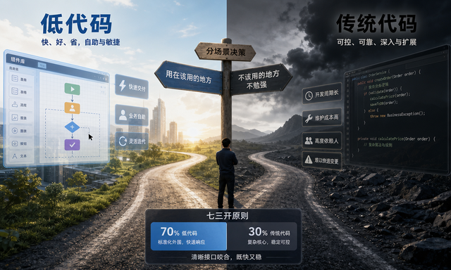 低代码是银弹还是陷阱?一位交付架构师的两难