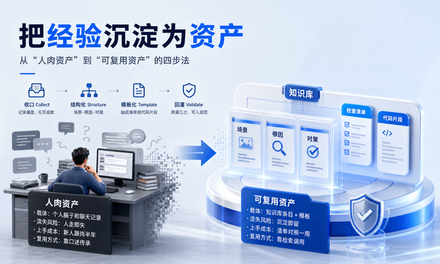 把"踩过的坑"变成"别人的捷径"：金兰的交付资产沉淀法
