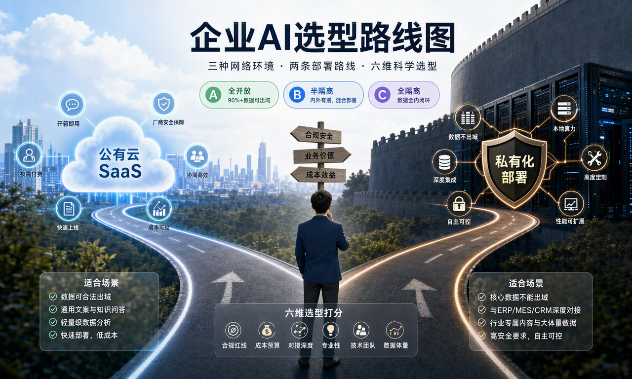 豆包企业版 vs DeepSeek Harness:企业 AI 工具部署模式全对比——公有云、私有化、半隔离三种路径的准入条件、成本账与系统对接可行性