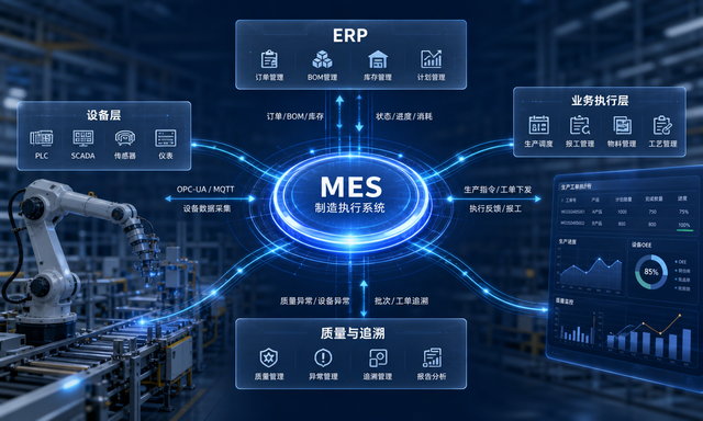MES 不是孤岛：金兰信息如何把设备、ERP 与业务系统拧成一股绳