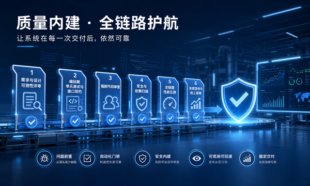 上线即稳定：金兰信息全栈定制的质量内建体系